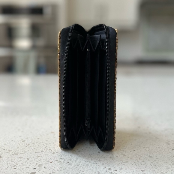 Natural Bamboo Multi colour Fibre Wallet Made in Thailand - Picture 2 of 2